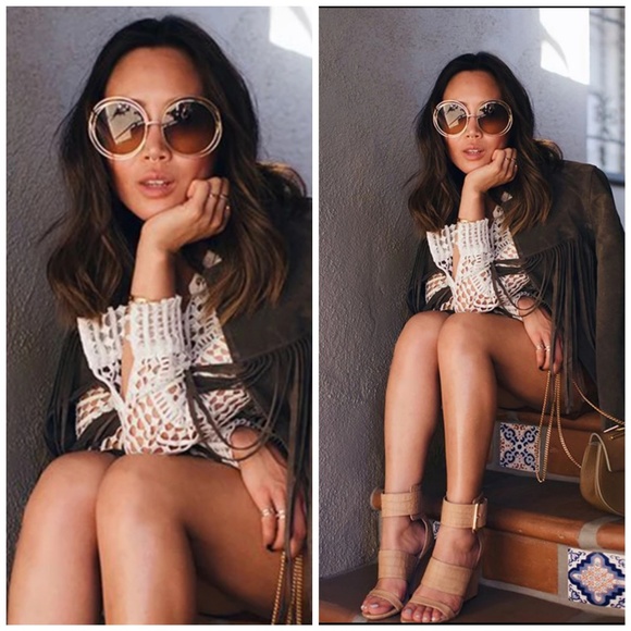 Jackie O Oversized Sunglasses Bug Eye Sunnies - Picture 5 of 6